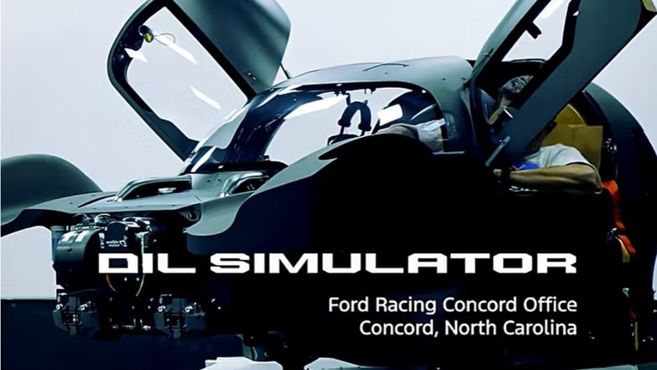Ford Le Mans hypercar sounds amazing during simulated lap testing