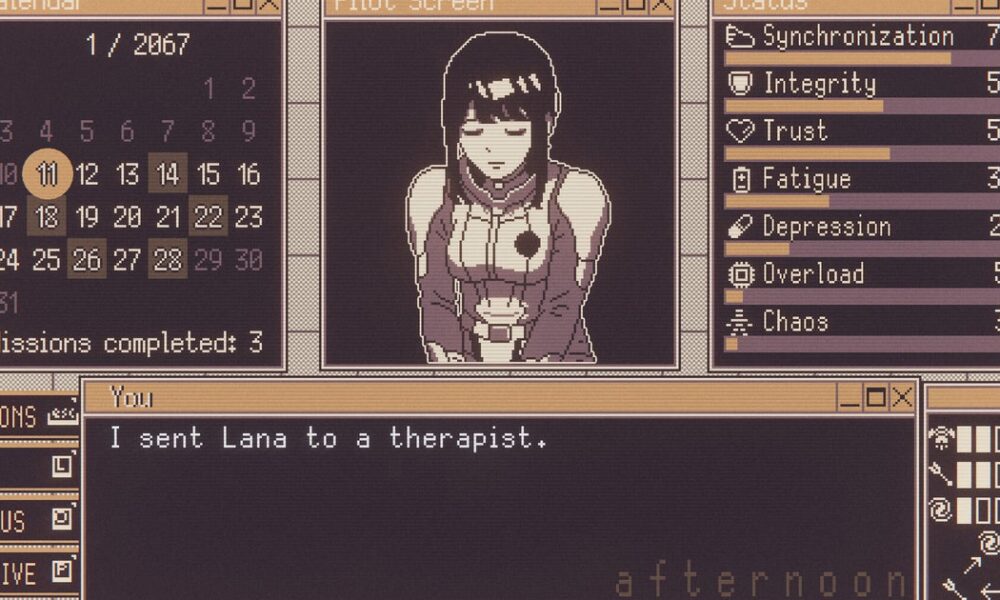 Raise up a mech pilot and make sure she doesn't get Evangelion-level depressed in the sci-fi visual novel Valkyrie Iteration: Mecha Pilot Raising Pocket Simulator