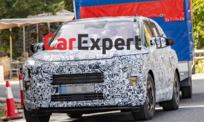 2027 Kia Sportage spied testing with more angular look
