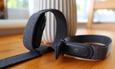 The Garmin Cirqa placed next to the Fitbit Air