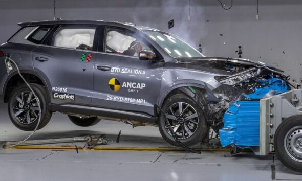 BYD Sealion 5 slapped with three-star safety rating