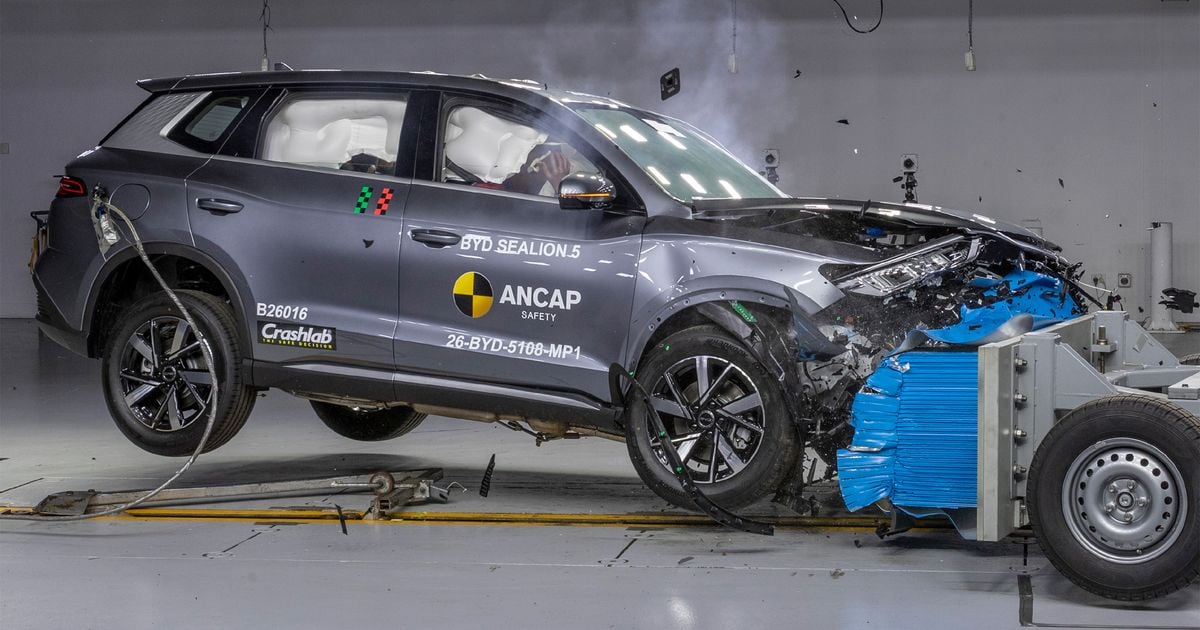 BYD Sealion 5 slapped with three-star safety rating