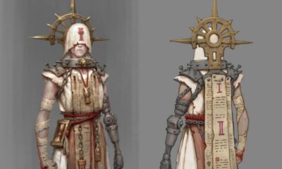 Warhammer 40,000: Rogue Trader's final DLC is now coming in December, with an "unsanctioned psyker" companion who cries tears of blood