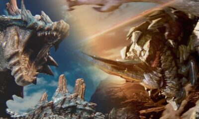 Monster Hunter Wilds patch notes – Lagiacrus and Seregios header keyart