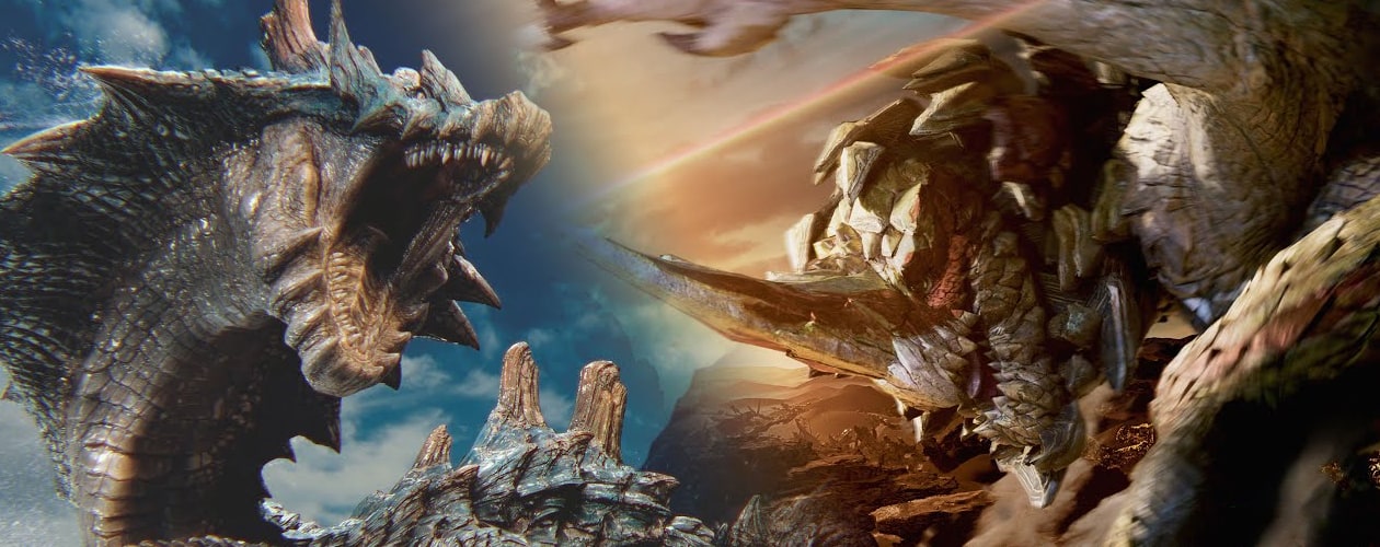 Monster Hunter Wilds patch notes – Lagiacrus and Seregios header keyart
