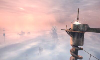 TALON TOWERS is a Fumito Ueda-coded parkour platformer about hopping around massive structures while avoiding falling to your foggy doom
