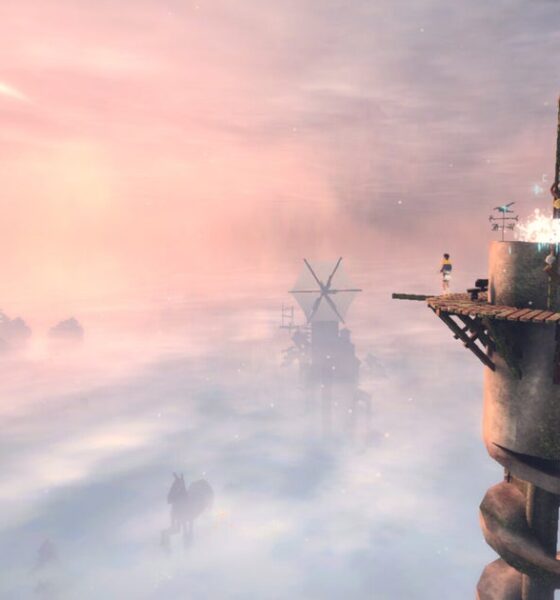 TALON TOWERS is a Fumito Ueda-coded parkour platformer about hopping around massive structures while avoiding falling to your foggy doom