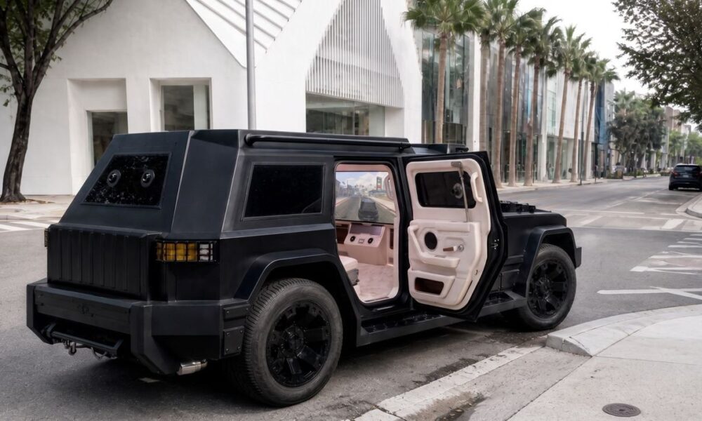 GTA-inspired Dartz SUV comes with a fighter-jet ejection seat