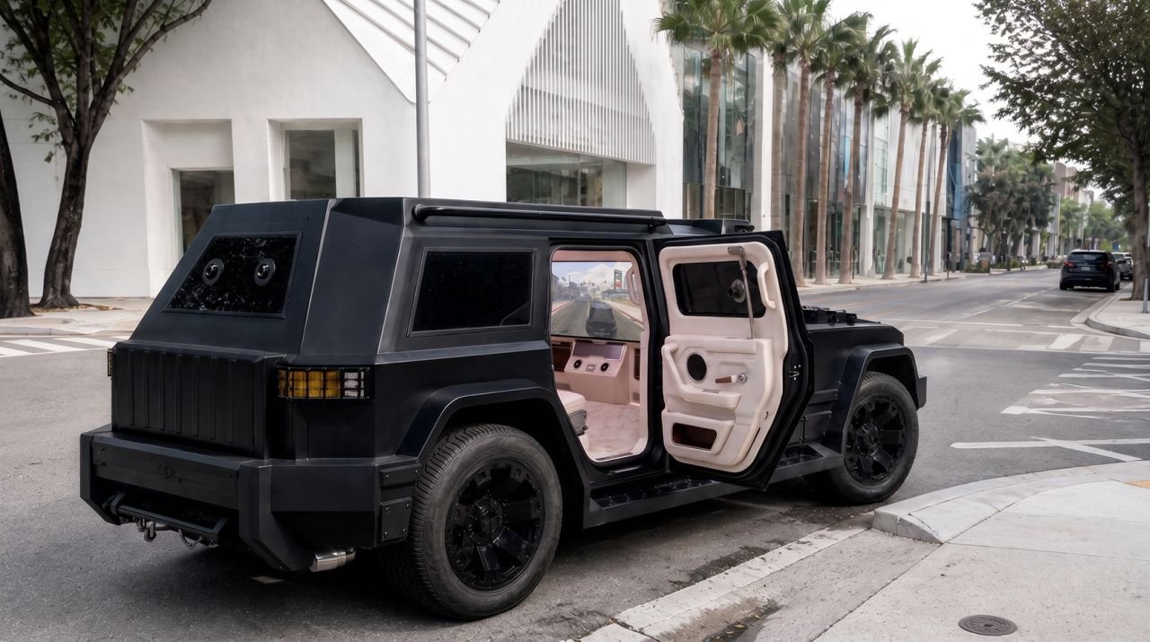 GTA-inspired Dartz SUV comes with a fighter-jet ejection seat