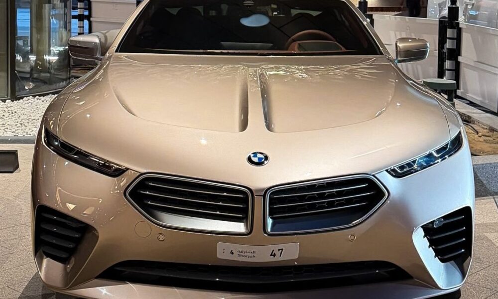 UAE’s first BMW Skytop caught on camera; Only 50 in the world!