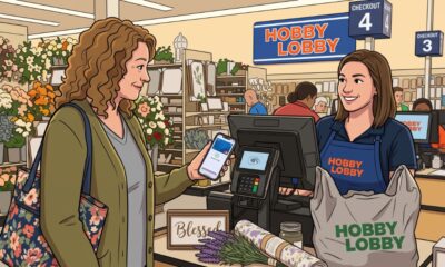 Hobby Lobby tap to pay