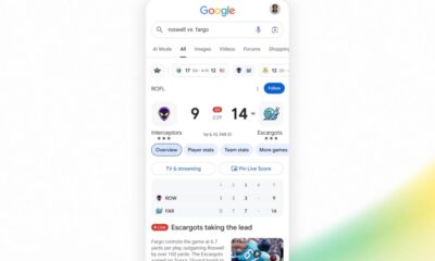 Google search embraces live NFL football