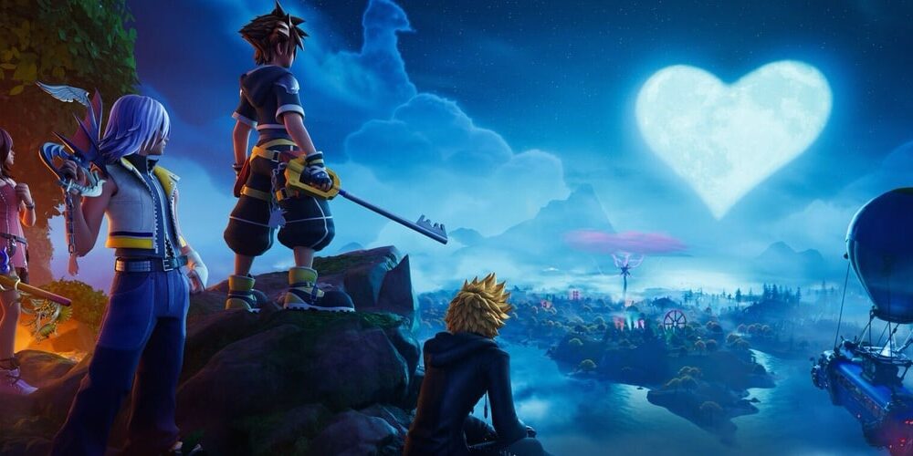 Fortnite Kingdom Hearts header keyart