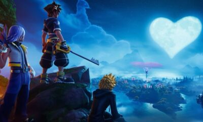 Fortnite Kingdom Hearts header keyart