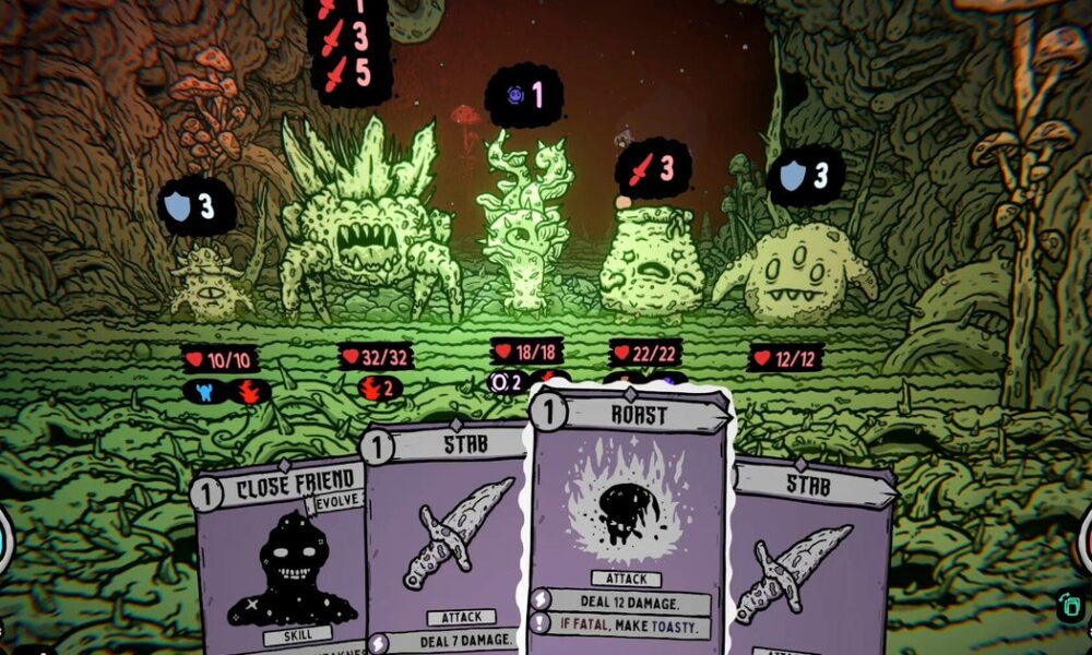 Shroom and Gloom is a positively mycelial roguelike double deckbuilder that's now out in early access