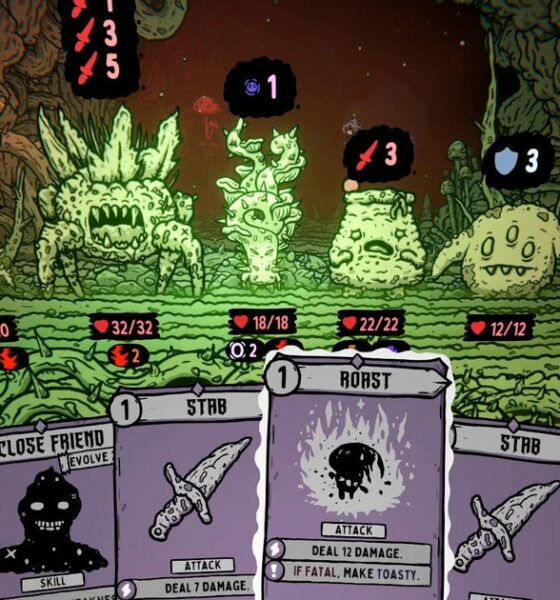 Shroom and Gloom is a positively mycelial roguelike double deckbuilder that's now out in early access