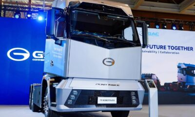 Robotruck as Pony.ai has unveiled an autonomous electric truck for logistics fleets, developed with GAC Commercial Vehicle for freight supply chains.