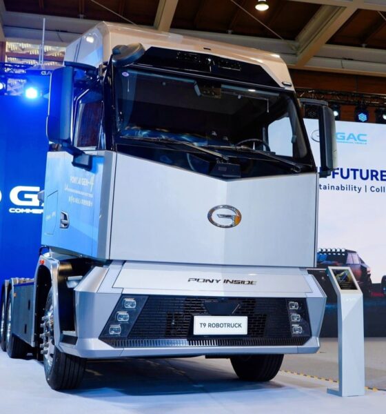 Robotruck as Pony.ai has unveiled an autonomous electric truck for logistics fleets, developed with GAC Commercial Vehicle for freight supply chains.