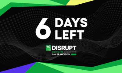 TechCrunch Disrupt 2026 6 days left