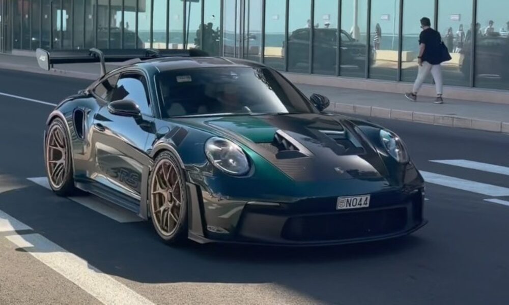 Lando Norris spotted in Porsche 911 GT3 RS in Monaco ahead of Italian GP