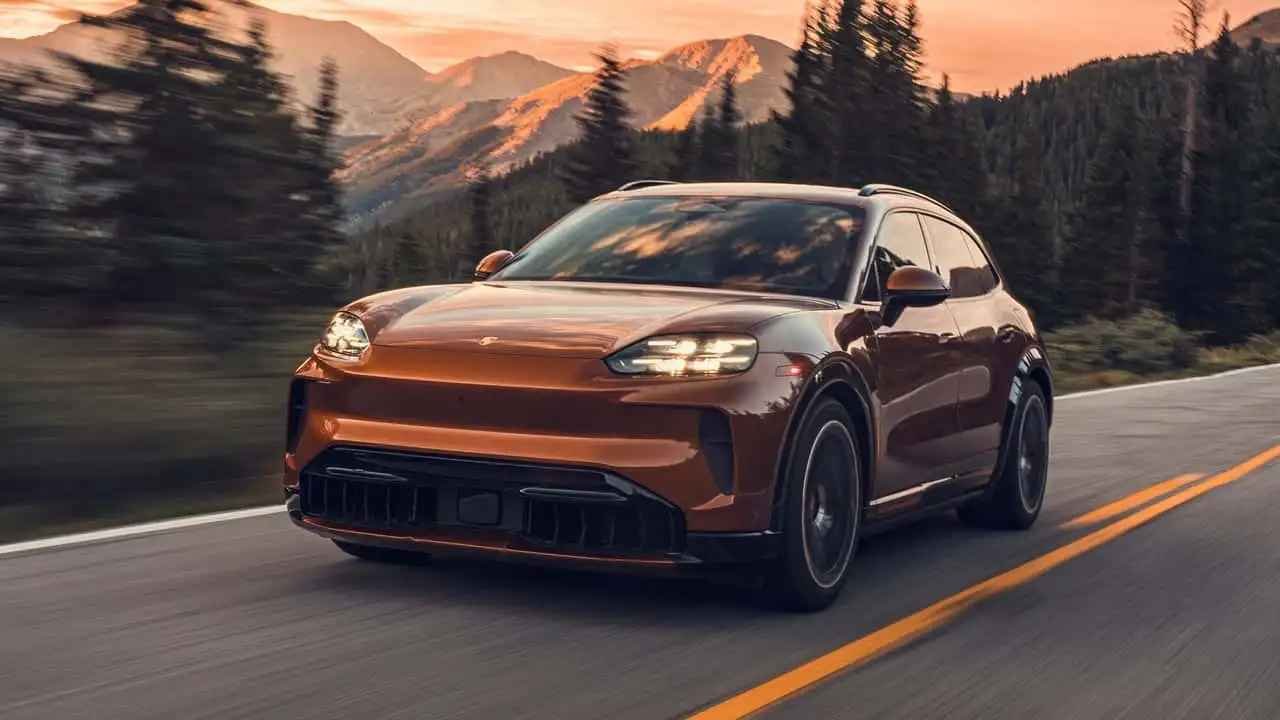 2027 Porsche Cayenne Electric gets automatic doors & wireless charging
