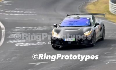 Hardcore Denza Z track version spotted doing a hot lap at Nurburgring