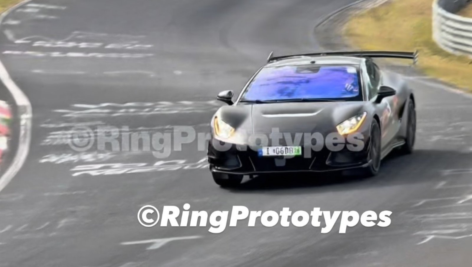Hardcore Denza Z track version spotted doing a hot lap at Nurburgring