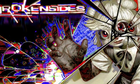 Suplex and shatter glass enemies after being in prison for committing a cardinal crime in the psychological horror beat 'em up Brokensides