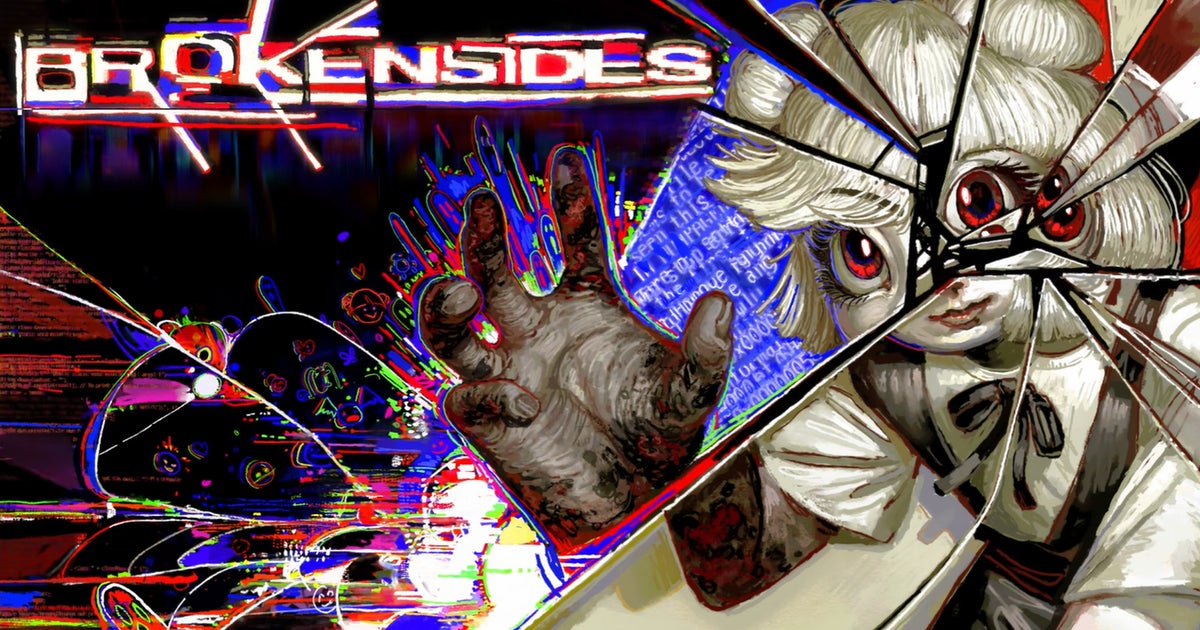 Suplex and shatter glass enemies after being in prison for committing a cardinal crime in the psychological horror beat 'em up Brokensides