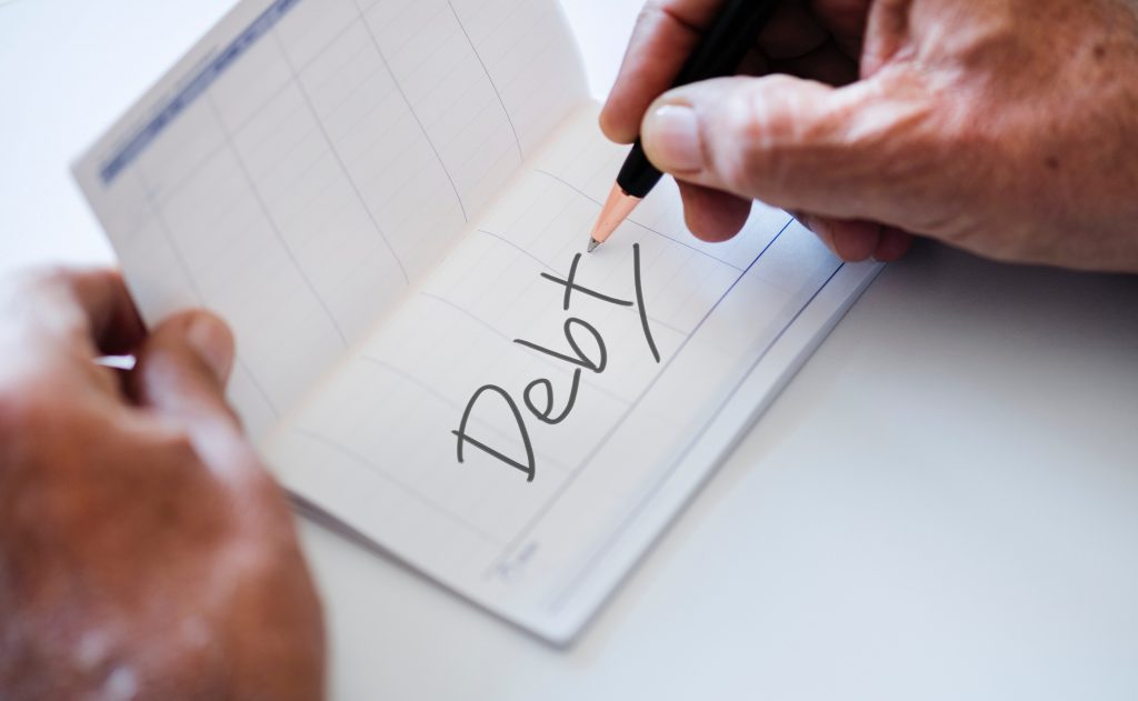 freezing order debt management