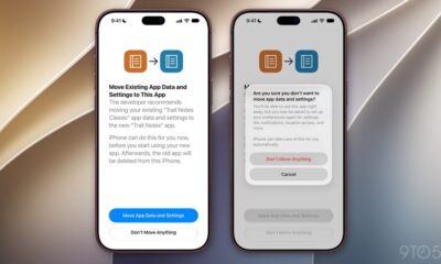 iOS 27.2 will help users move data and settings from an old app to its replacement