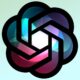 Logos of Siri and ChatGPT combined into one image