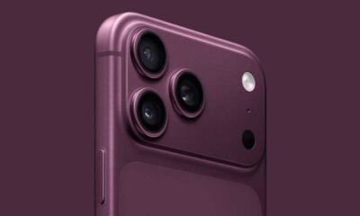 leaked iPhone 18 Pro color render in dark cherry