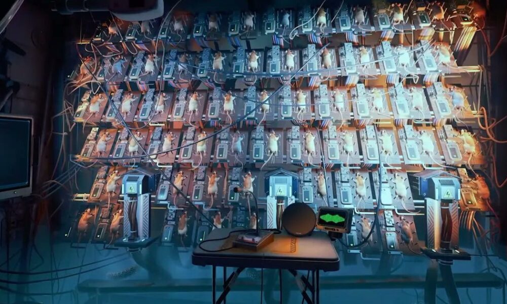 You can't pet the talking rat wall in Ontos, the new space horror game from Soma's creators, but surely it can run Doom