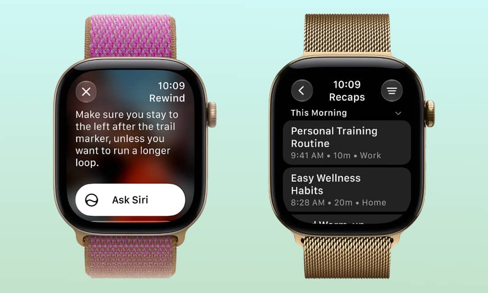 Live Rewind and Siri Recap hero
