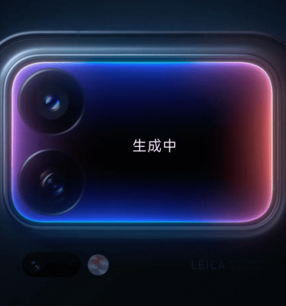 Xiaomi 18 Pro launch teaser rear screen