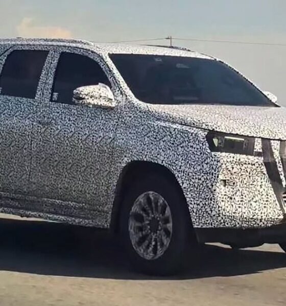 2027 Toyota Fortuner spied again in Thailand