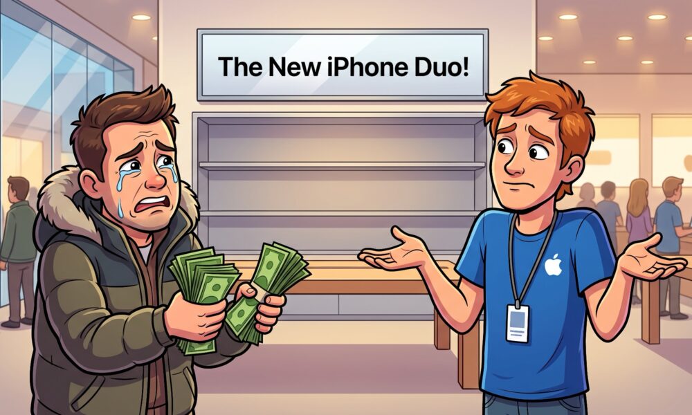 iPhone Duo in store disappointment