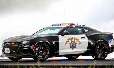 California Highway Patrol reveals its final Chevrolet Camaro