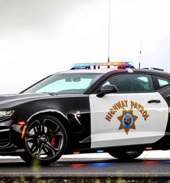 California Highway Patrol reveals its final Chevrolet Camaro