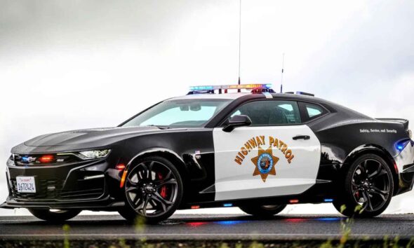 California Highway Patrol reveals its final Chevrolet Camaro