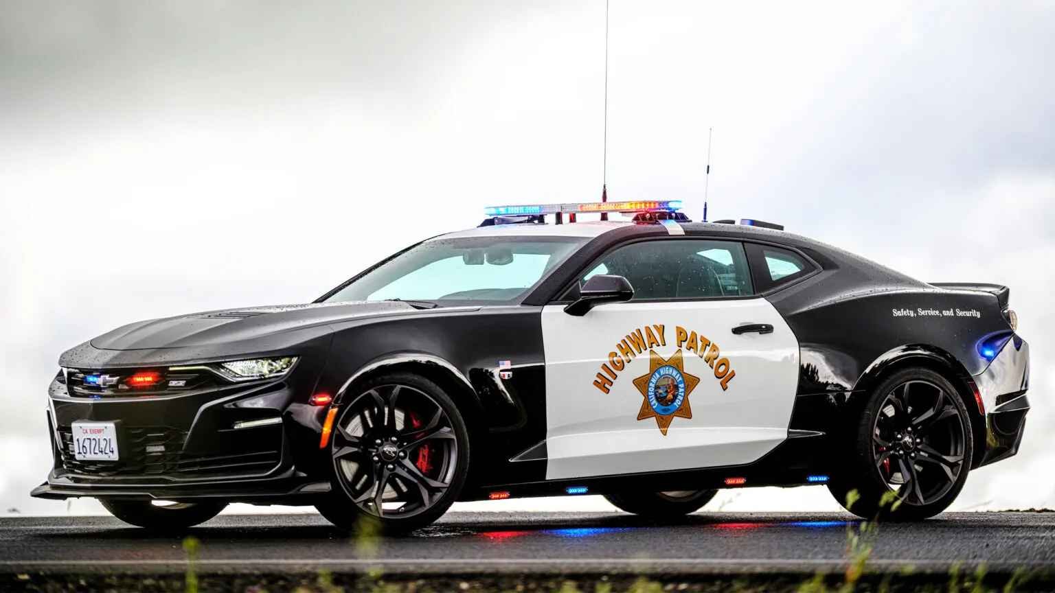 California Highway Patrol reveals its final Chevrolet Camaro