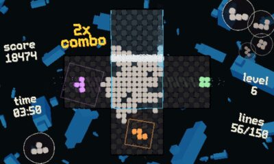 ROTETRA is Tetris where the blocks fall from four different sides at once and lord almighty I don't have the brainspace to be good at it, but it sure is fun