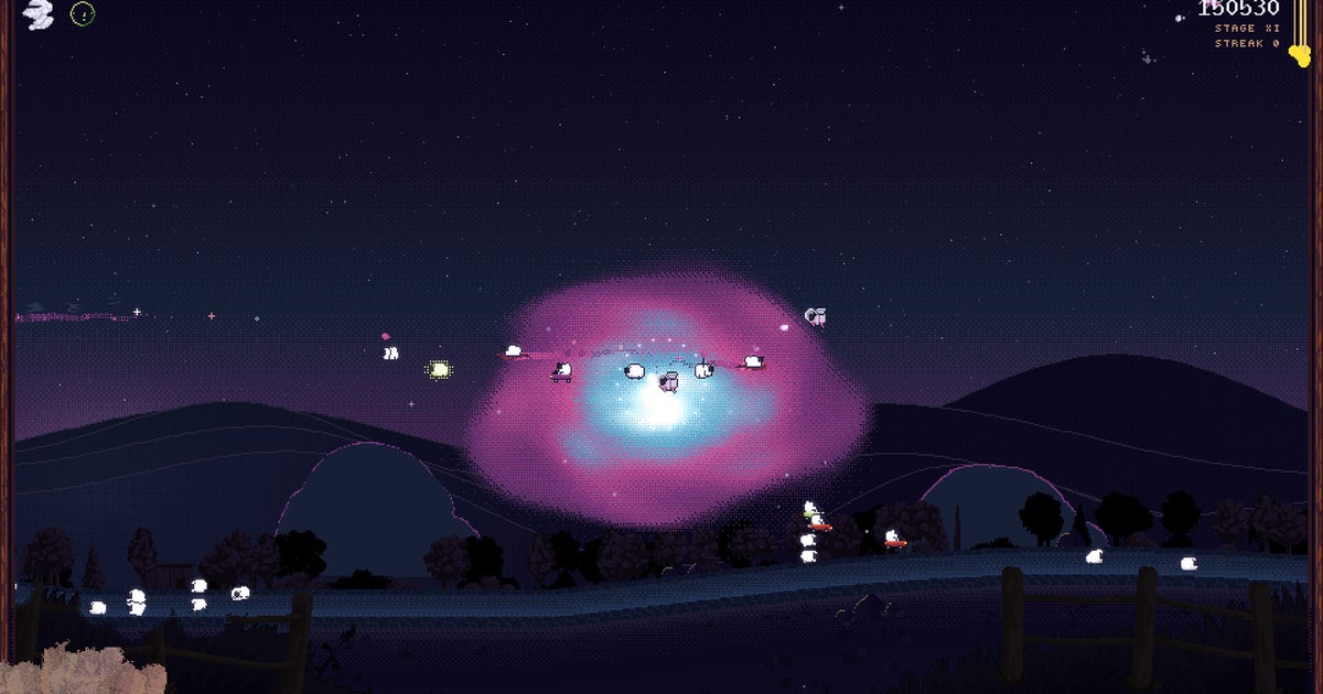 You and I both know you're not sleeping well in this economy, so have a gander at Sheeps, a roguelite about counting sheep pouring out of a strange portal