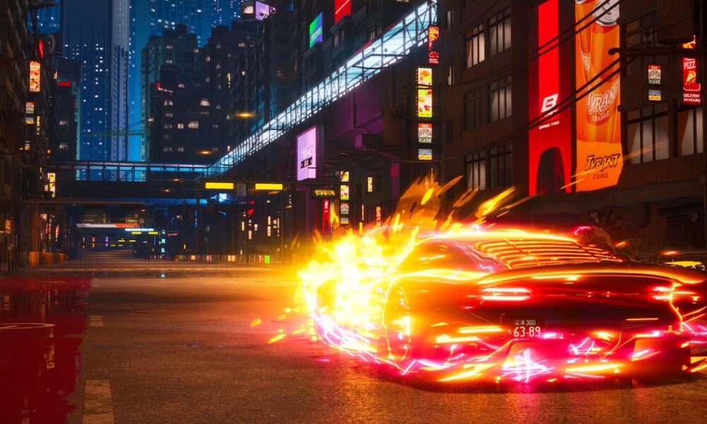Anime racer Screamer no longer demands you retrain your fingers, with a fresh patch adding single stick drift controls