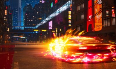 Anime racer Screamer no longer demands you retrain your fingers, with a fresh patch adding single stick drift controls