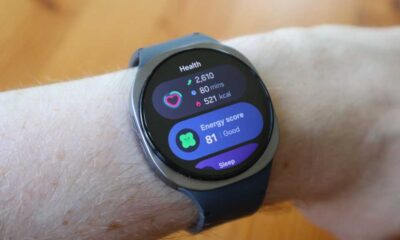 The health dashboard on the Samsung Galaxy Watch 8
