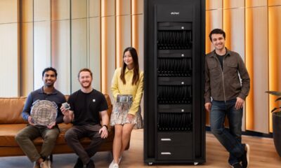 Etched founders with Sequoia partners