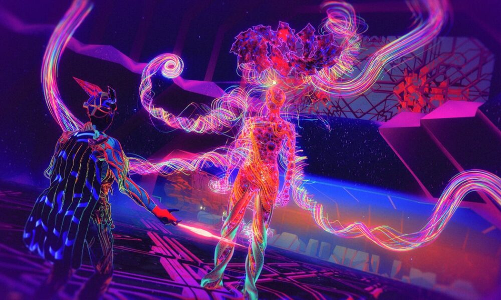 Living world, god-mind or "something far more terrifying": Etre is an eye-melting, Control-inspired action game about reshaping a cosmic brain