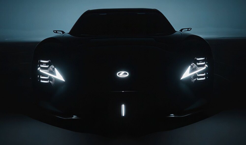 Electric Lexus LFA Concept to make Australian debut at Melbourne Cup Carnival